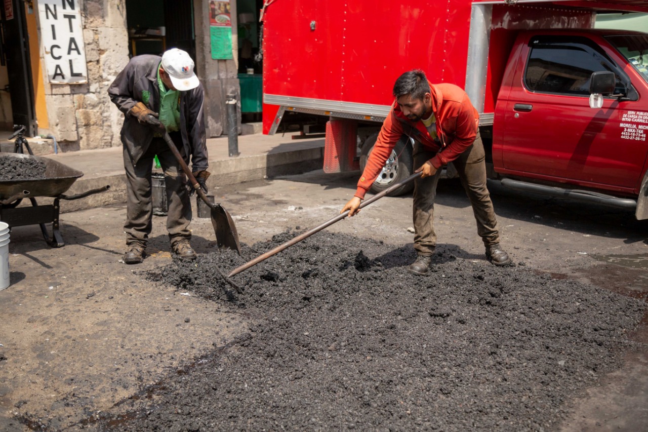 Programa de bacheo del 01 junio
