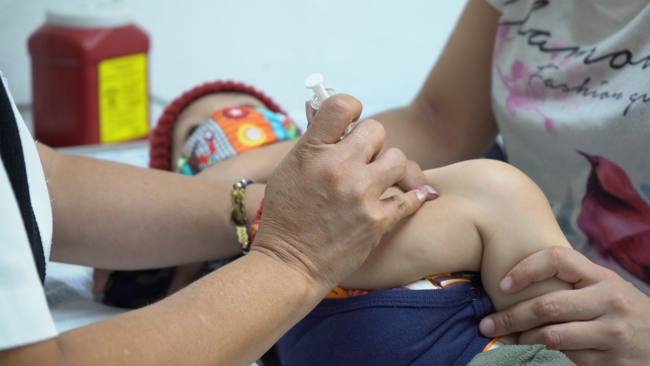 Más de 51 mil niños y niñas michoacanos han sido protegidos contra el sarampión