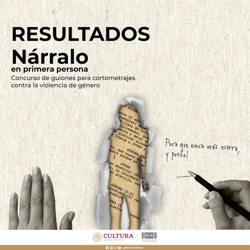 IMCINE dio a conocer a los ganadores del concurso Nárralo en primera persona