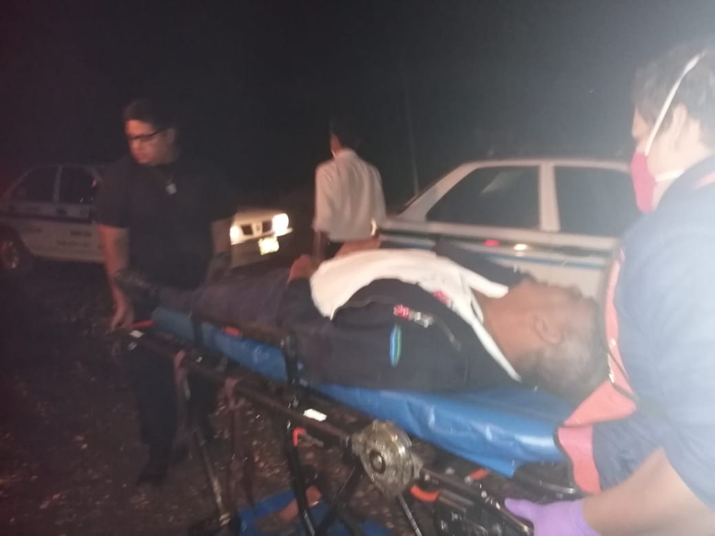 Taxista de Máquinas Rojas recibe una golpiza