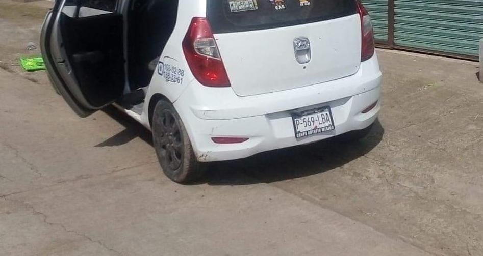 Decapitan a un taxista y dejan los restos en su unidad