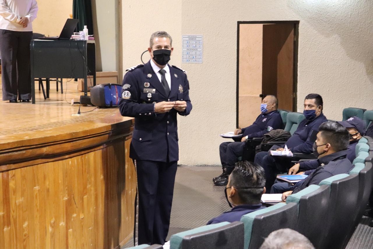 Finaliza curso de justicia cívica de elementos de SSP
