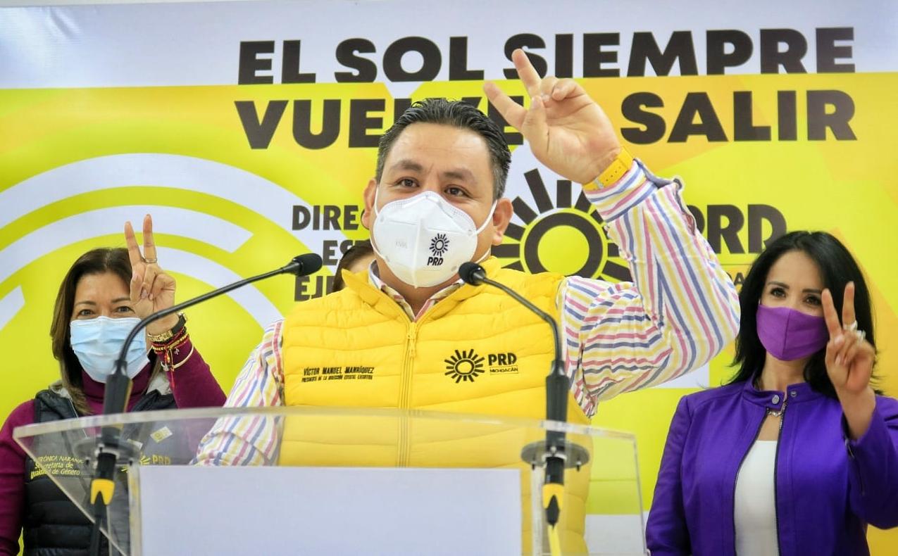 Exige PRD Michoacán a diputados federales de MORENA que no engañen a los michoacanos y no justifiquen los recortes