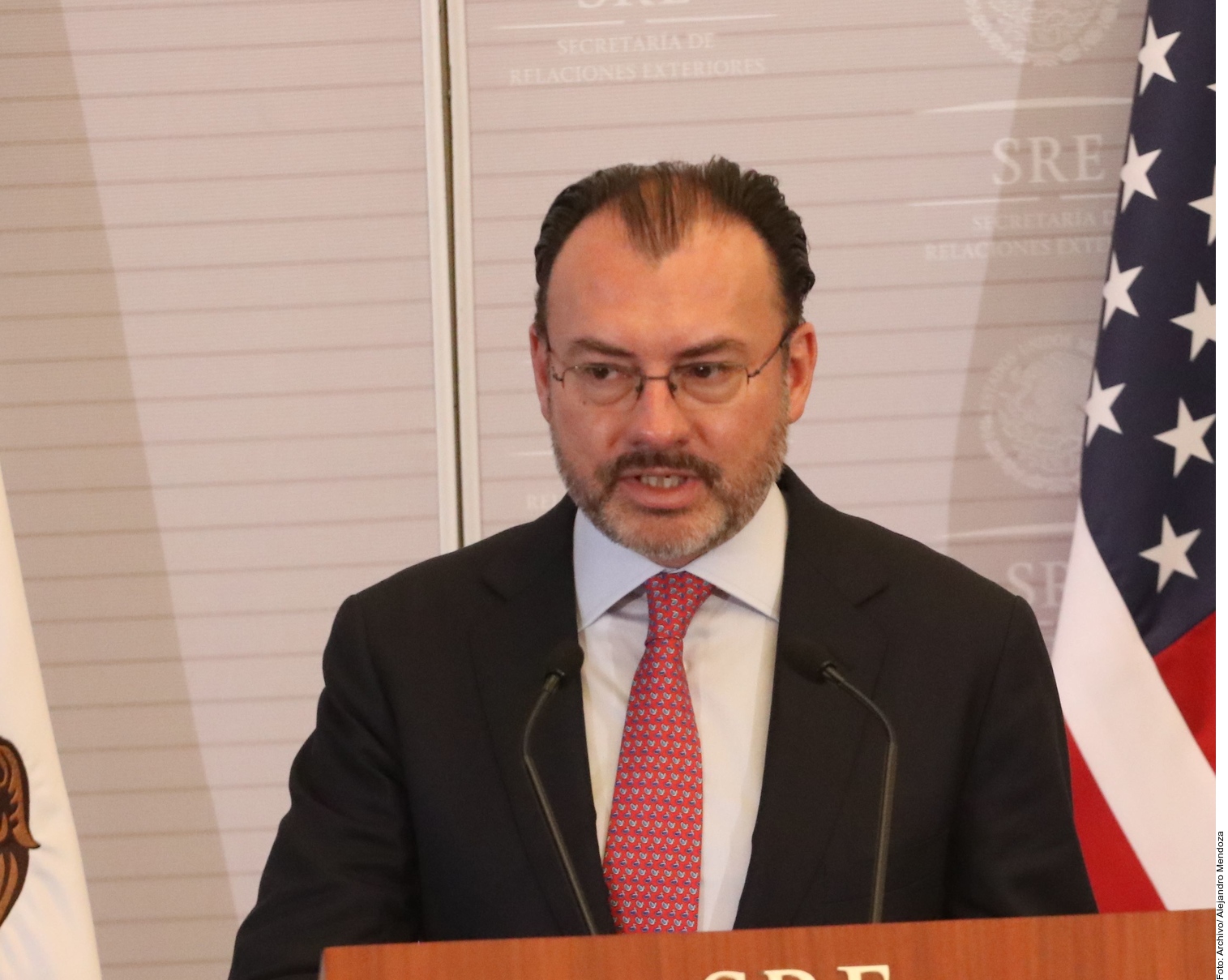 Luis Videgaray, rechazó las acusaciones de los abogados de Rosario Robles
