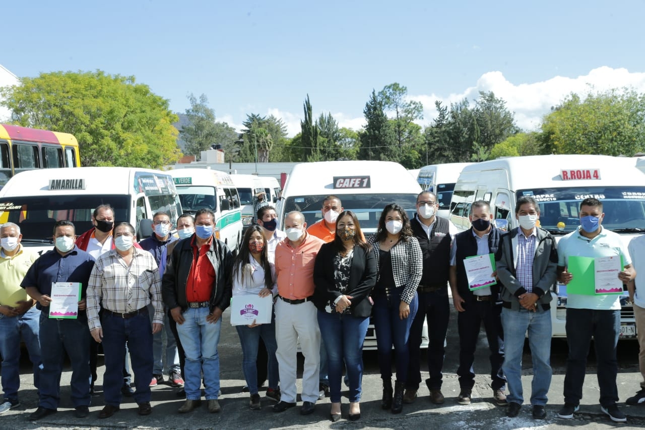 Se suman operadores del transporte público contra la violencia hacia las mujeres