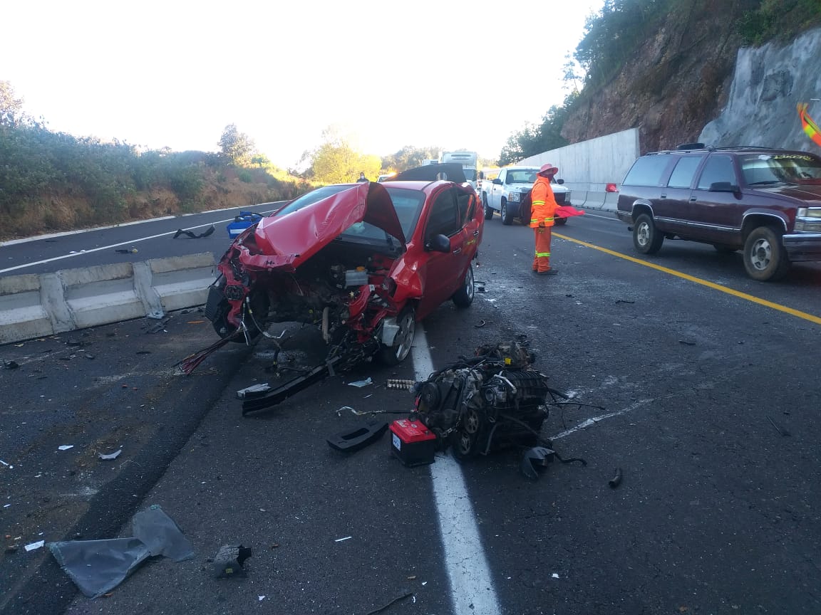 Dos personas heridas en accidente carretero