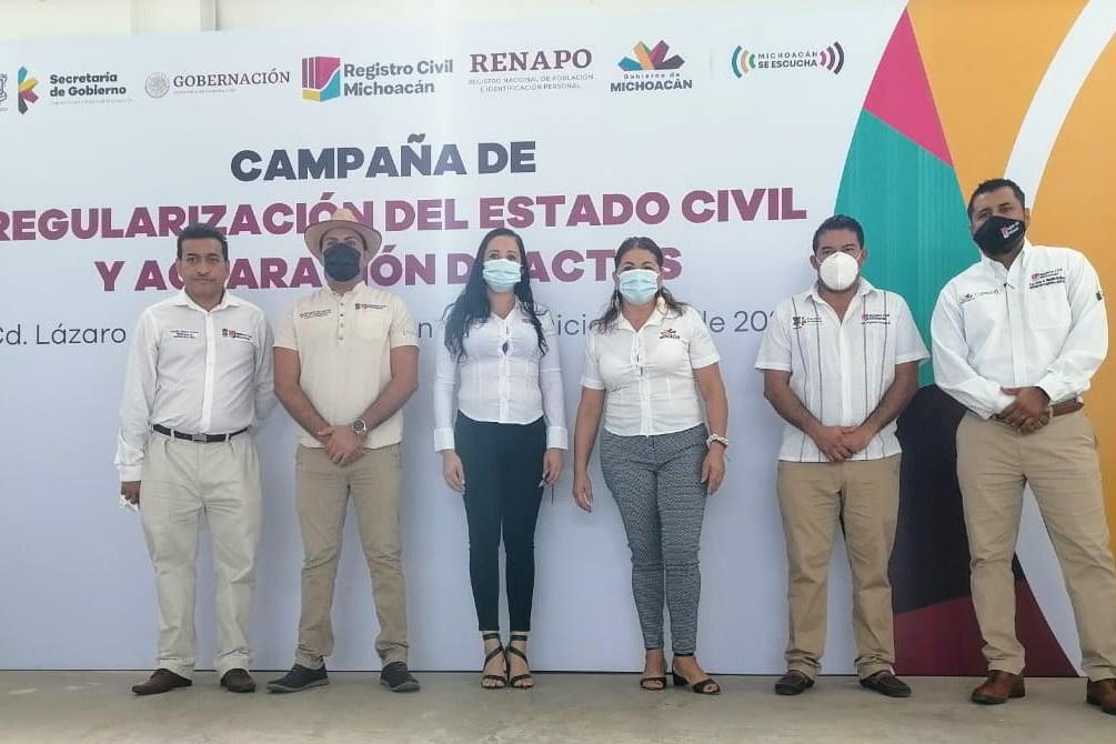 El Registro Civil retoma campaña de Regularización del Estado Civil
