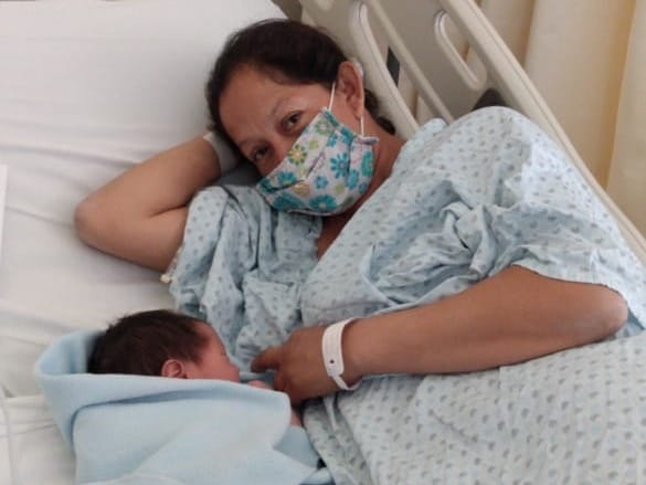 Nace en Hospital de la Mujer primer bebé de 2021 en Michoacán