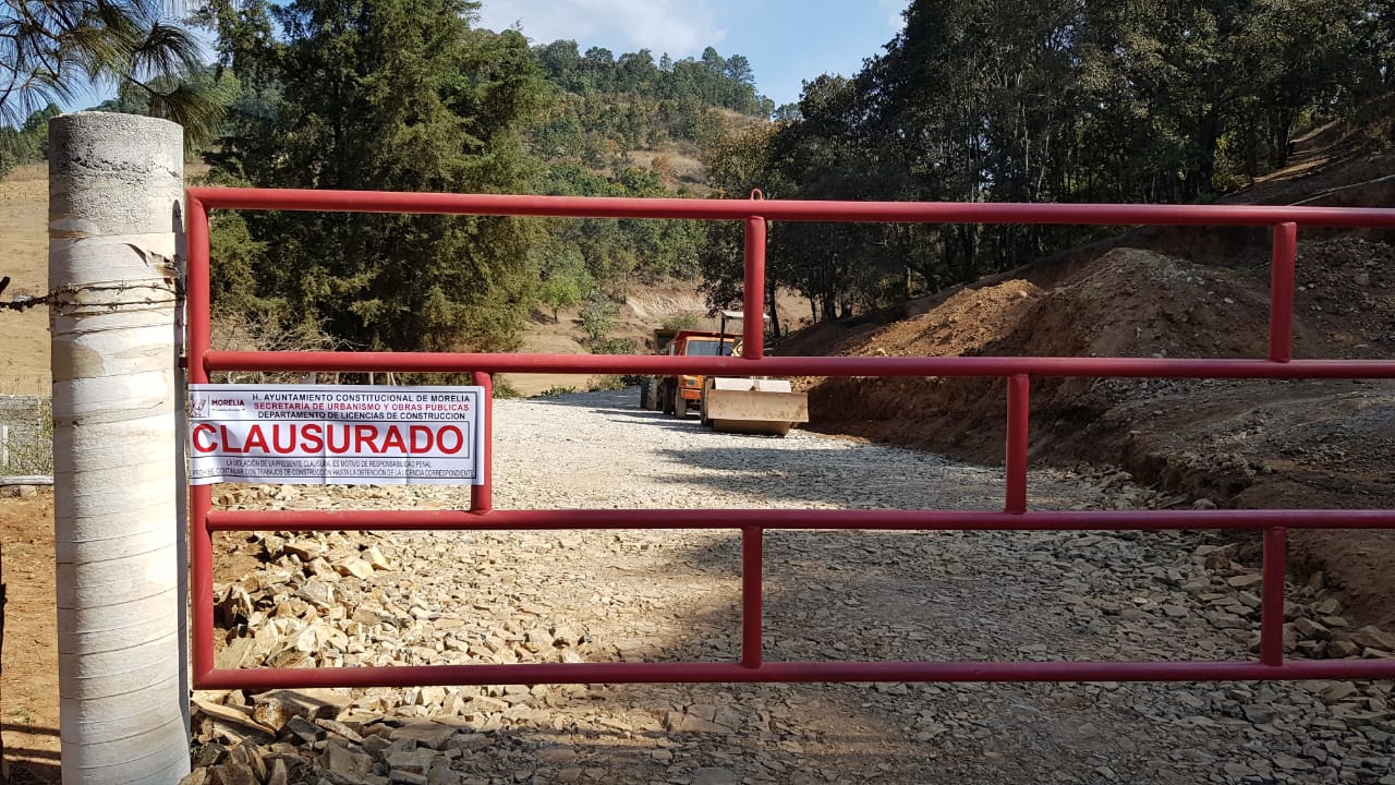 Se clausuran los trabajos del fraccionamiento Campestre Puerta del Bosque