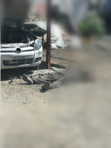 Asesinan a un sujeto dentro de un taller en la colonia Mariano Escobedo