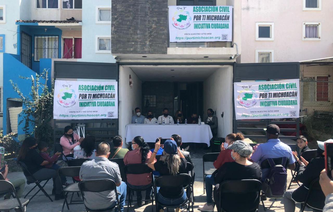 Por Tí, Michoacán inicia labores en el fraccionamiento Villas del Pedregal