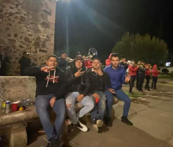 Jefe de Tenencia de Tiripetio no respeta la pandemia