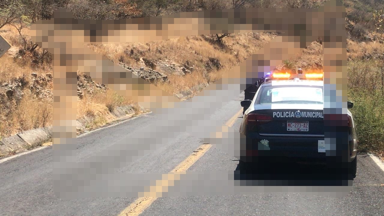 Descubren un cadáver en el camino a Atecuaro