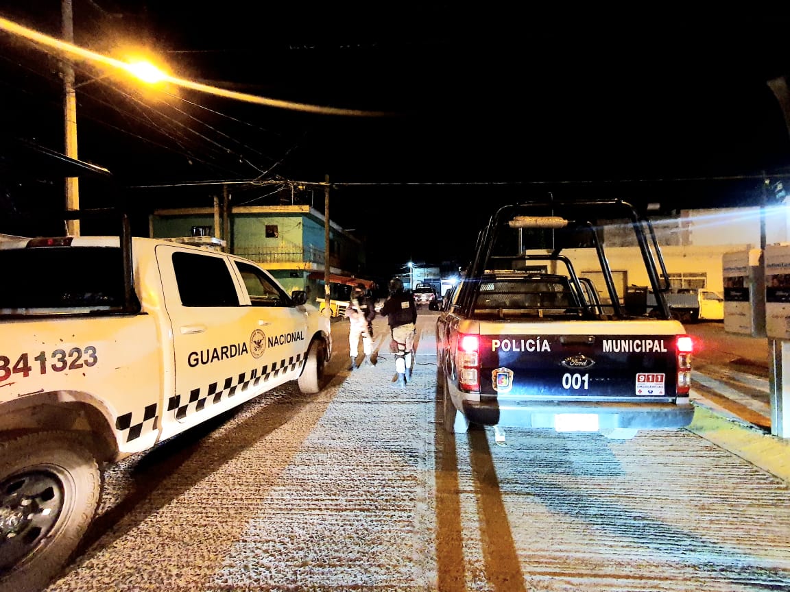 Se registra mega operativo en la colonia Salinas de Gortari