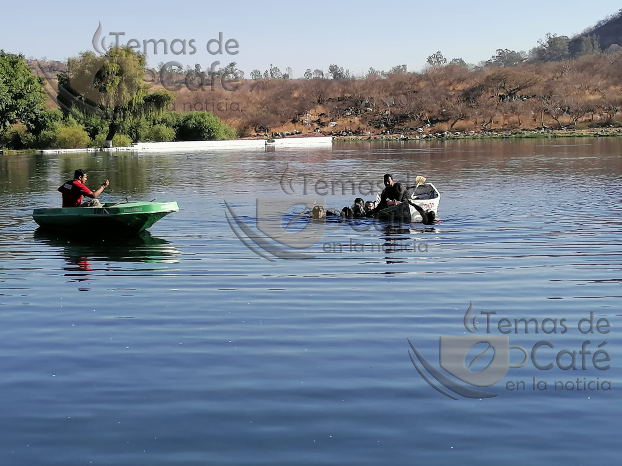 Rescatan el cuerpo del menor ahogado en presa La Luz