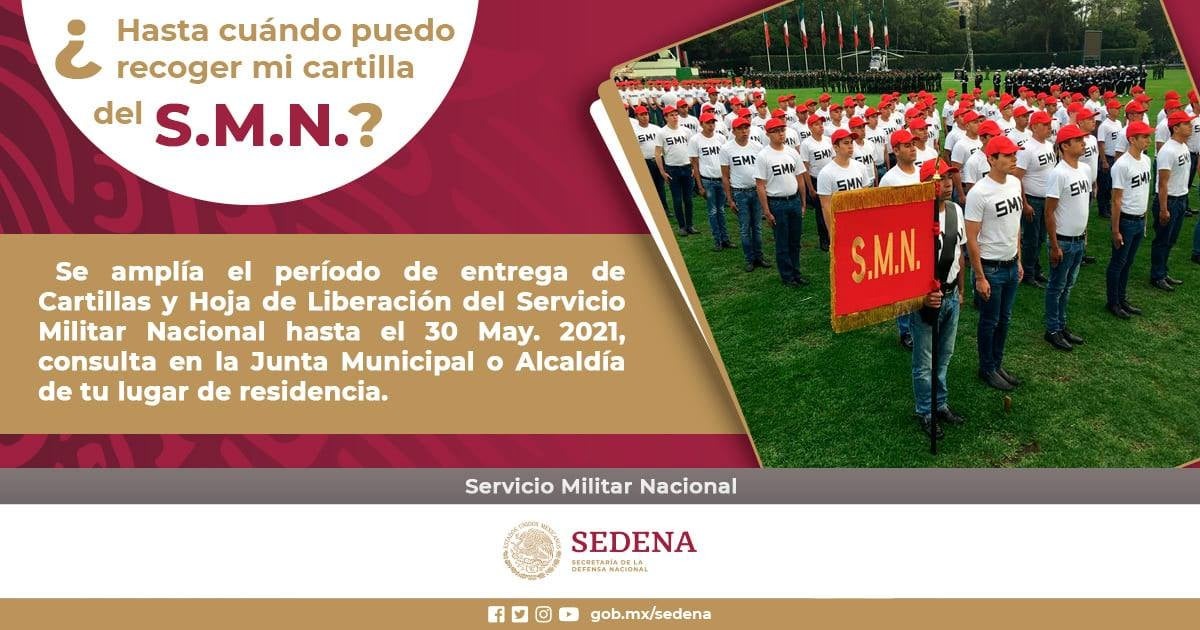 30 de mayo, último día para recoger la cartilla militar y hoja de liberación