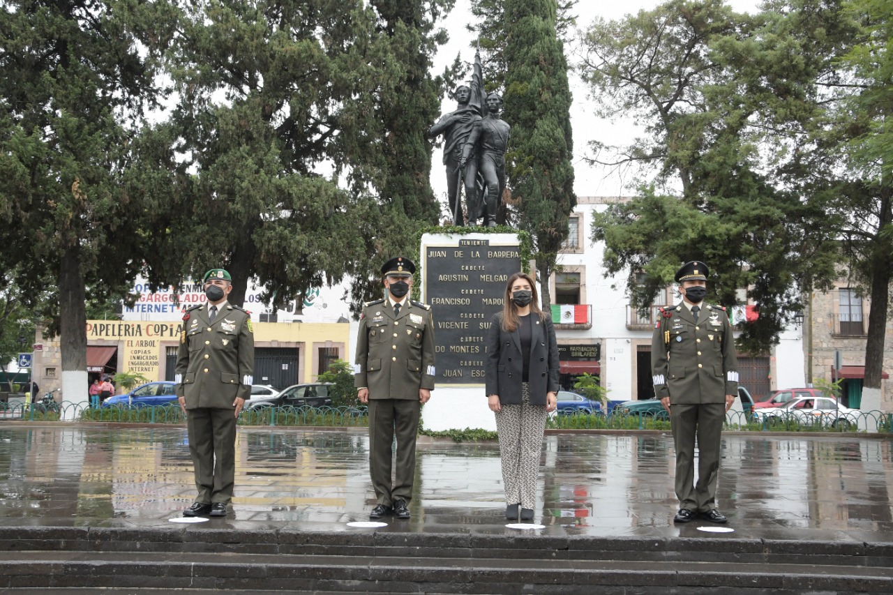 Ayuntamiento de Morelia conmemora a los Niños Héroes de Chapultepec