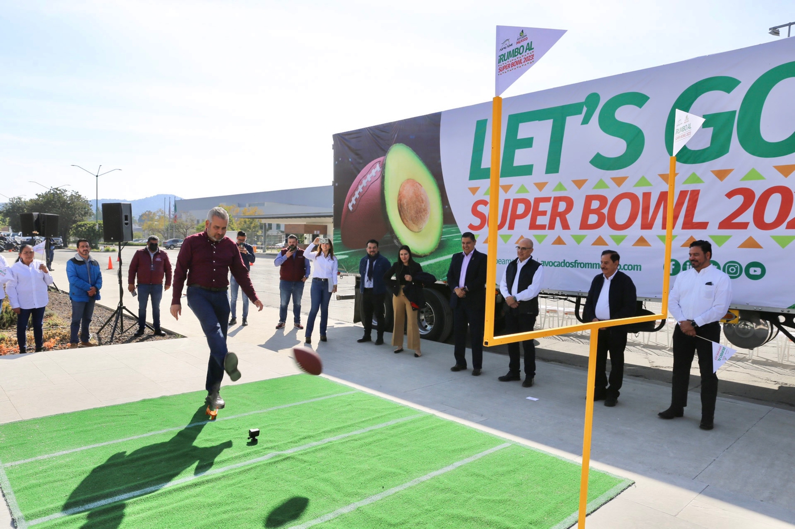 Inicia la exportación de aguacate michoacano para el SuperBowl 2023