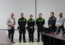 Policía Nacional de Colombia capacita a oficiales de Policía Morelia