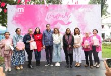 Entregan 120 prótesis mamarías durante el arranque de la Feria Rosa contra el cáncer de mama