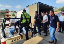 Elementos de Tránsito y Movilidad de Michoacán se solidarizan con afectados por el huracan en Guerrero