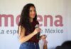 En menos de un mes Giulianna Bugarini ha visitado 70 municipios de Michoacán