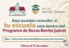 Quedan 3 días para solicitar la beca Benito Juárez: SEE