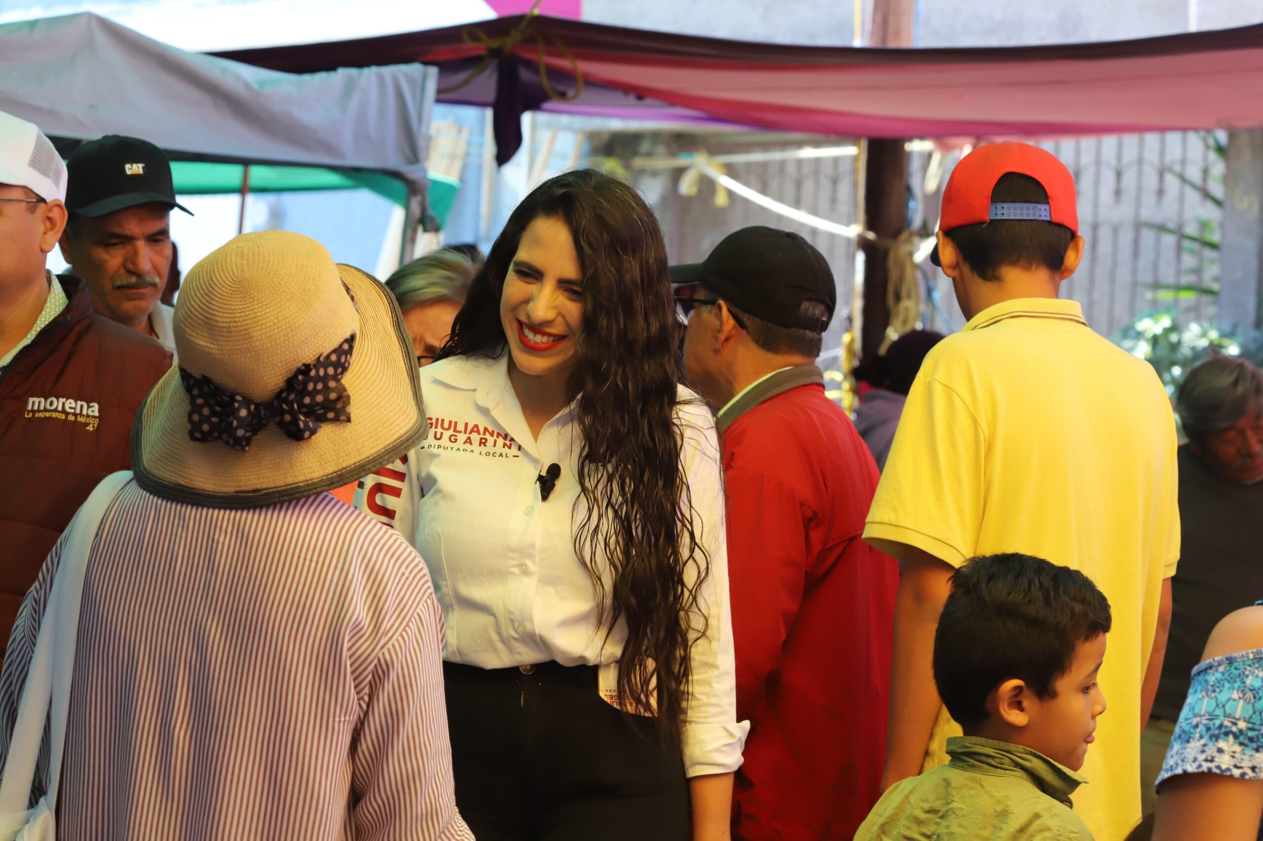 Giulianna Bugarini: no seré una diputada de alfombra roja, iremos a la calle, con la gente