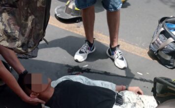 Atiende Policía Morelia y Bomberos, volcadura de GN