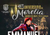 Concierto de aniversario de Morelia, comienza a las 5 pm